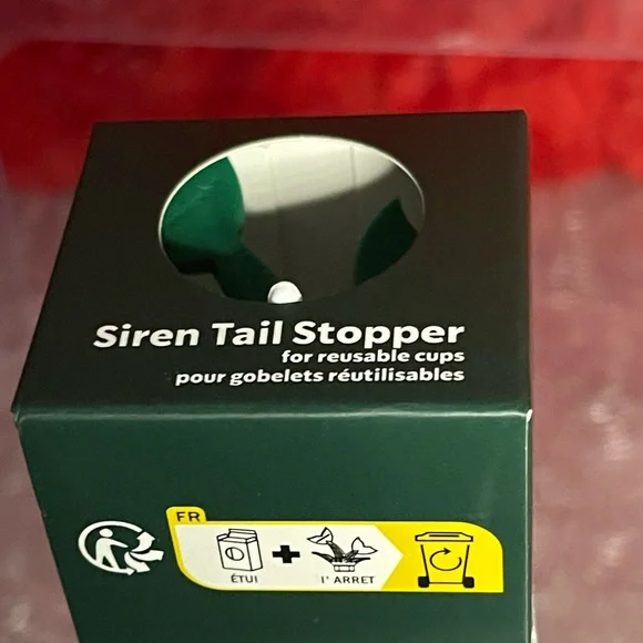 STARBUCKS Siren Tail Stopper Europe Release NWT in box - Picture 5 of 6
